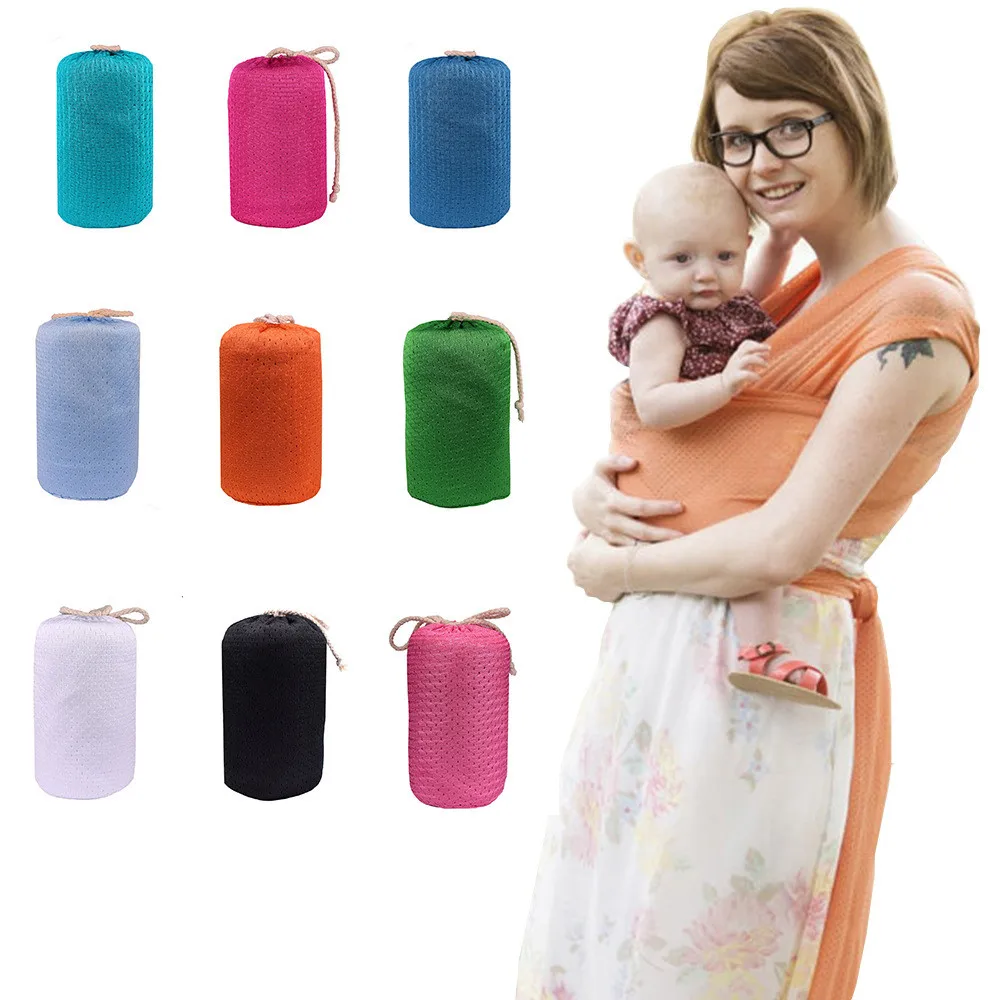 MUQGEW Quick Dry Baby Wrap Carriers Soft Material Water Breathable Baby Slings 9 Color Options For Baby Travel 0-36M
MUQGEW Quick Dry Baby Wrap Carriers Soft Material Water Breathable Baby Slings 9 Color Options For Baby Travel 0-36M