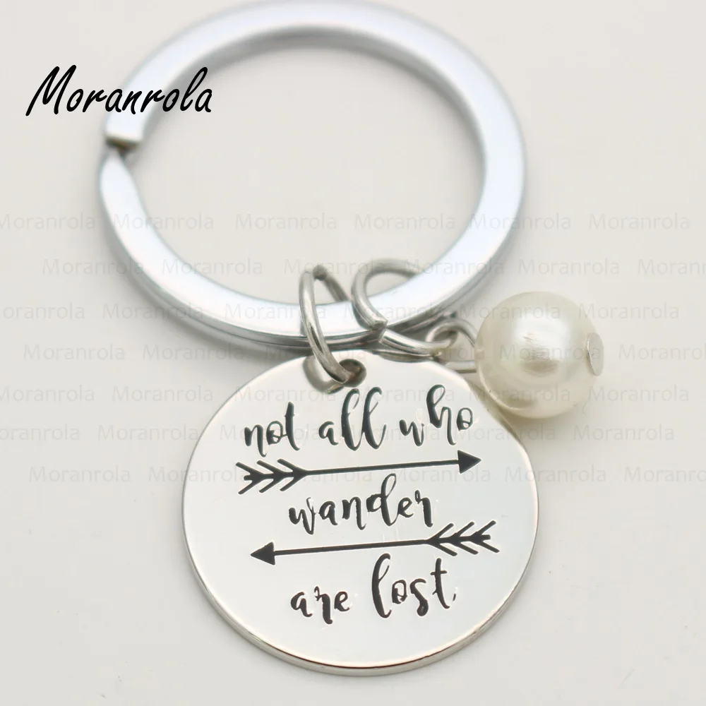New arried " Not All Who Wander Are Lost "Copper silver necklace &Keychain ,charm, Inspirational Jewelry Adventure jewelry
New arried " Not All Who Wander Are Lost "Copper silver necklace &Keychain ,charm, Inspirational Jewelry Adventure jewelry