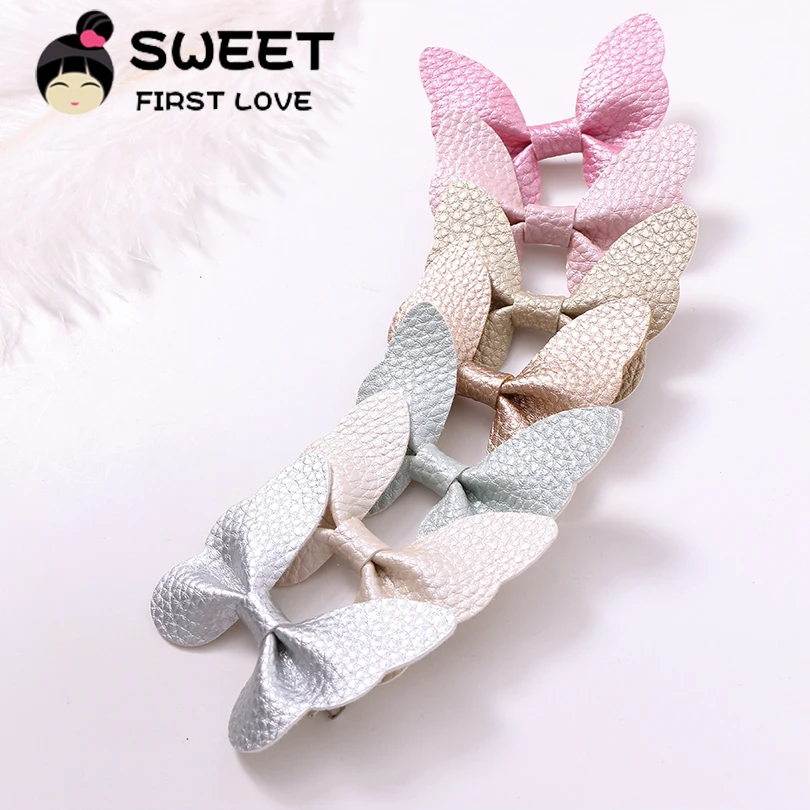 7pcs/lot Fashion Cute Leather Butterfly Hairpins Solid Kawaii PU Hair Bow Hair Clips Princess Headwear Hair Accessories
7pcs/lot Fashion Cute Leather Butterfly Hairpins Solid Kawaii PU Hair Bow Hair Clips Princess Headwear Hair Accessories