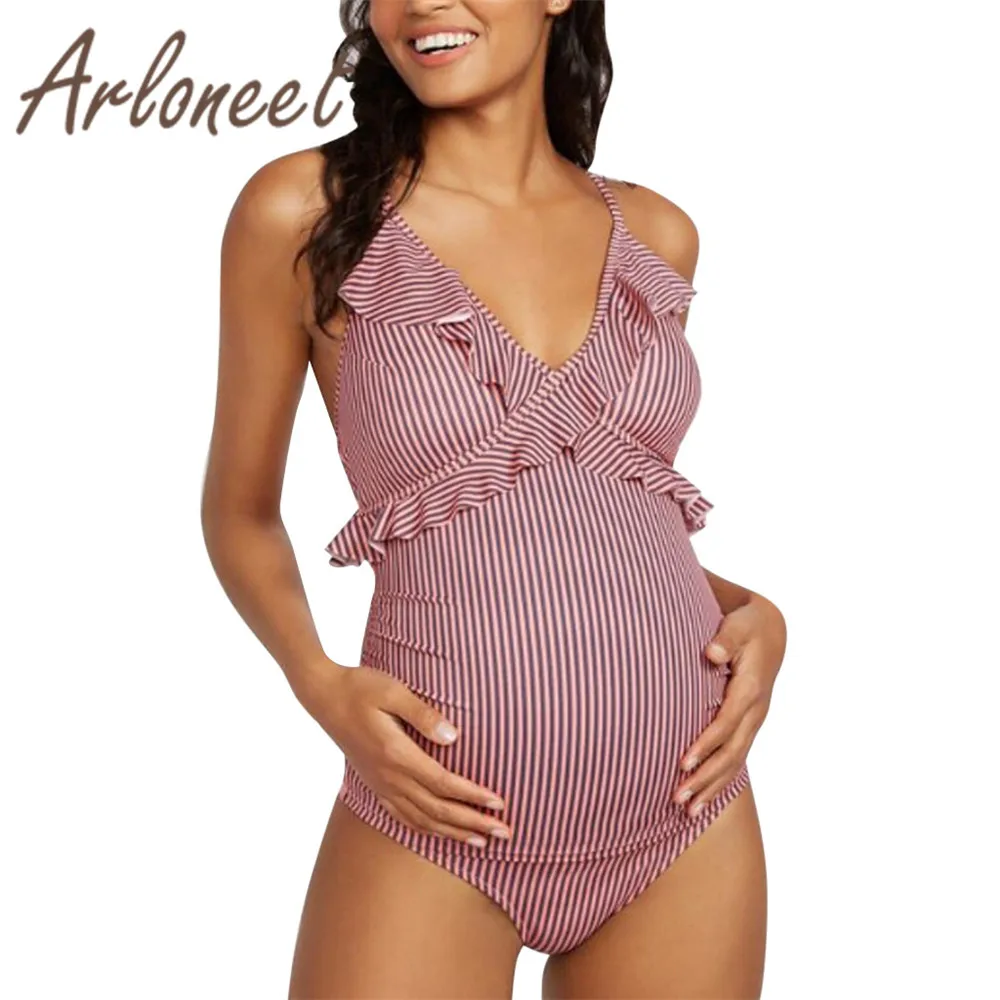 ARLONEET Clothes Sexy women maternity Swimwear high waist Strap Print beachwear 2019 Summer ladies 1pc Swimsuit pregnanct Suit
ARLONEET Clothes Sexy women maternity Swimwear high waist Strap Print beachwear 2019 Summer ladies 1pc Swimsuit pregnanct Suit