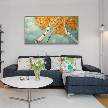 Orange Leaves Tree Abstract Oil Painting Artwork Modern Wall Art Oil Painting Home Wall Living Room Decor on Canvas
Orange Leaves Tree Abstract Oil Painting Artwork Modern Wall Art Oil Painting Home Wall Living Room Decor on Canvas