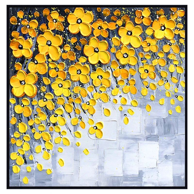 100% Hand Painted Abstract Flowers Art Oil Painting On Canvas Wall Art Wall Adornment Pictures Painting For Live Room Home Decor
100% Hand Painted Abstract Flowers Art Oil Painting On Canvas Wall Art Wall Adornment Pictures Painting For Live Room Home Decor