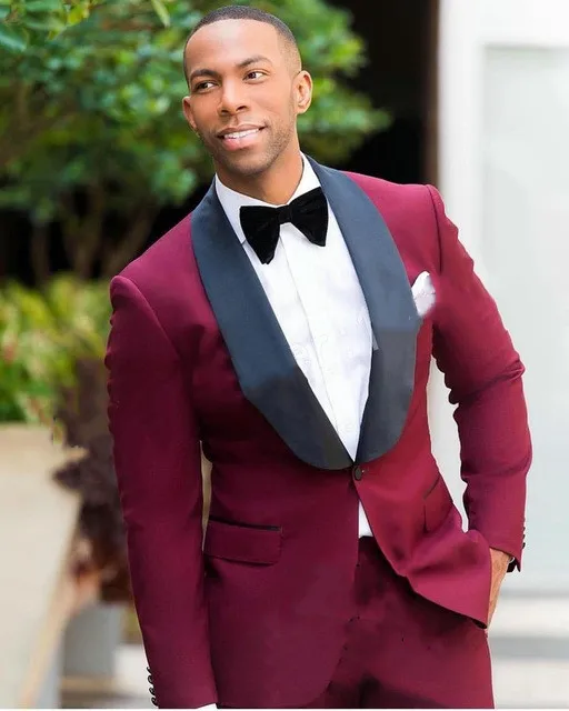 High quality Custom made Men Suits Shawl Lapel 2 Pieces Jacket and Pants For Wedding Groom Prom Party Tuxedos Masculino Blazers
High quality Custom made Men Suits Shawl Lapel 2 Pieces Jacket and Pants For Wedding Groom Prom Party Tuxedos Masculino Blazers