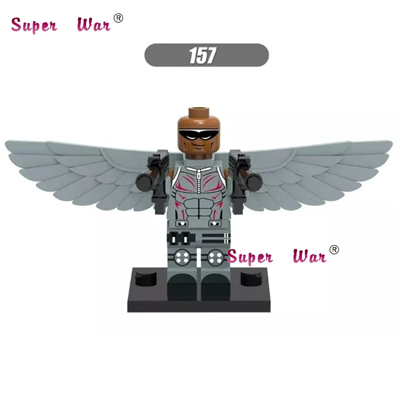 1PCS star wars superhero marvel avengers Sam Wilson Sam building blocks action sets model bricks toys for children
1PCS star wars superhero marvel avengers Sam Wilson Sam building blocks action sets model bricks toys for children