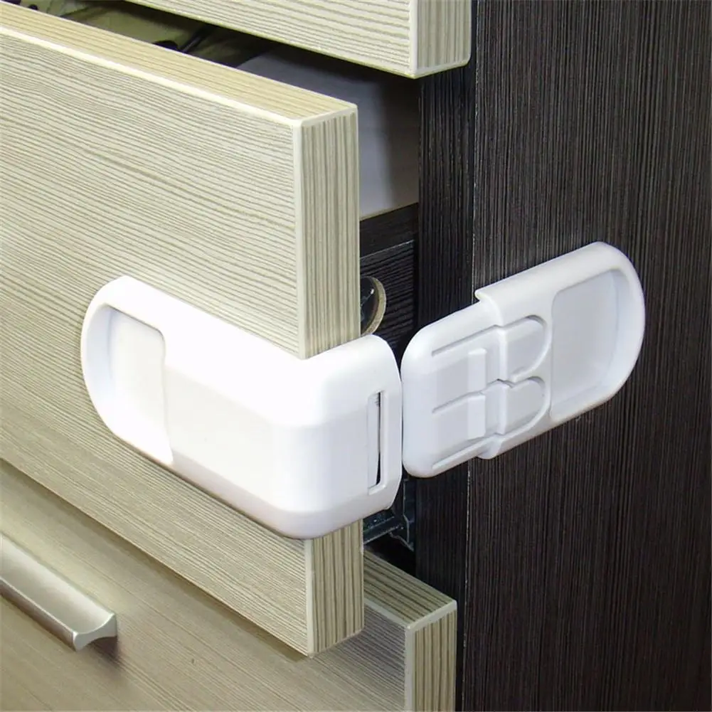 1PC Child Baby Safety Lock Multi-function Cupboard Cabinet Door Drawer Safety Locks Children Security Protector Baby Care Tools
1PC Child Baby Safety Lock Multi-function Cupboard Cabinet Door Drawer Safety Locks Children Security Protector Baby Care Tools