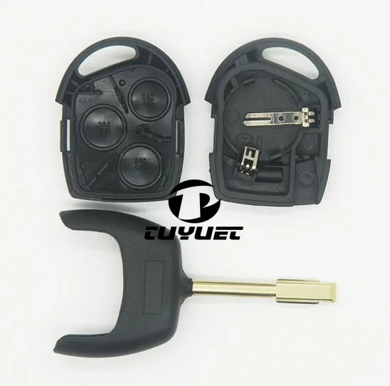 Ford Mondeo 3 Buttons remote key Shell (2)-1