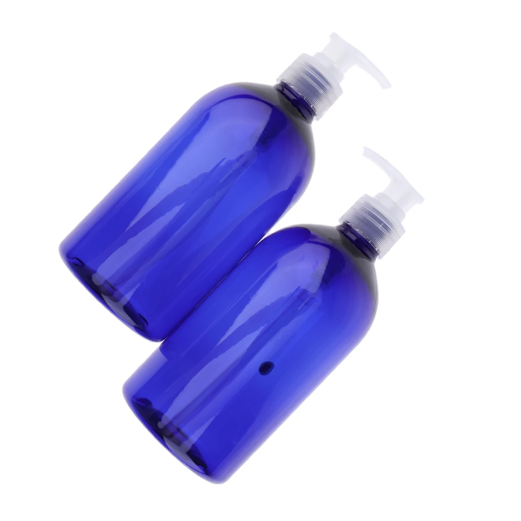 4Pcs Large Cosmetic Pump Bottles Shampoo Empty Lotion Travel Dispensers 500mL 4Pcs Large Cosmetic Pump Bottles Shampoo Empty Lotion Travel Dispensers 500mL