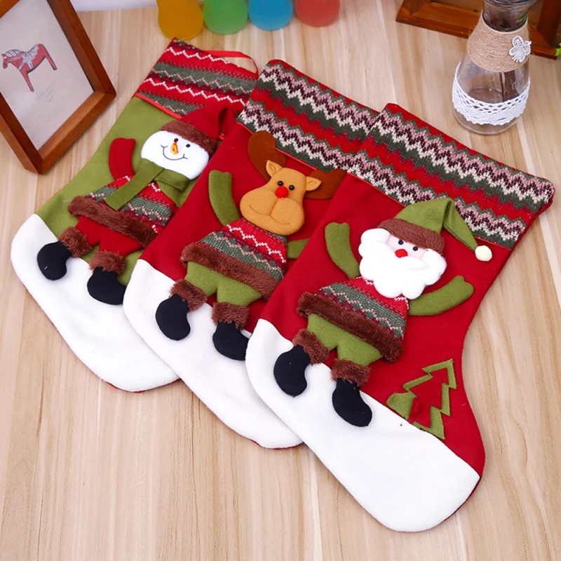 Christmas Stockings Large Christmas Sock Gift Bags Candy Bags Tree Decoration Holiday Decorations Outdoor Christmas Decorations
Christmas Stockings Large Christmas Sock Gift Bags Candy Bags Tree Decoration Holiday Decorations Outdoor Christmas Decorations