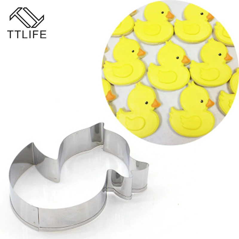 TTLIFE Duck Animal Cookie Cutters Stainless Steel Patisserie Baking Confectionery Biscuit Pastry Baking Mould Accessories
TTLIFE Duck Animal Cookie Cutters Stainless Steel Patisserie Baking Confectionery Biscuit Pastry Baking Mould Accessories