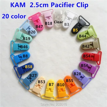 (20 color) 5pcs 1" 25mm D shape Kam Plastic Baby Pacifier Soother MAM Dummy Adapter Holder Chain Clips Suspender Clips 
(20 color) 5pcs 1" 25mm D shape Kam Plastic Baby Pacifier Soother MAM Dummy Adapter Holder Chain Clips Suspender Clips