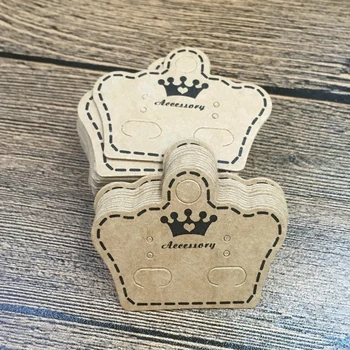 1000Pcs/lot Kraft Paper Jewelry Display Card Packaging 4x5cm Wholesale Fashion Jewelry Earring Cards Paper Packaging
1000Pcs/lot Kraft Paper Jewelry Display Card Packaging 4x5cm Wholesale Fashion Jewelry Earring Cards Paper Packaging