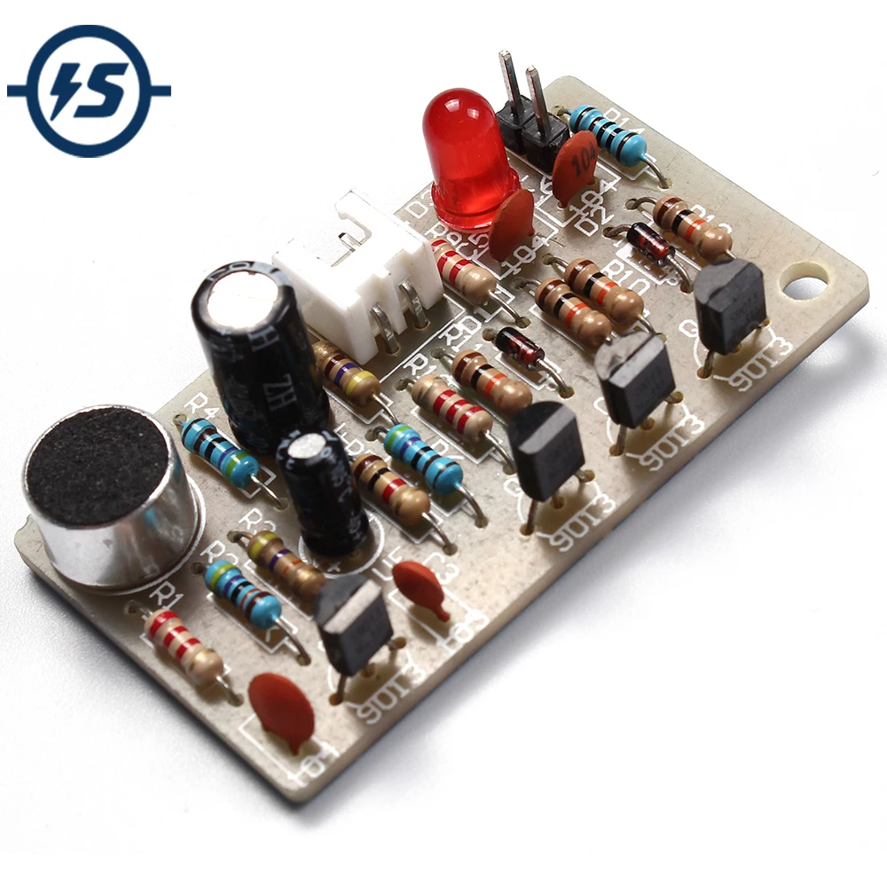 Electronic Acoustic Clap Control Switch DIY Kit Sound Sensor Electronic Circuit DIY Suit Integrated PCB Module
Electronic Acoustic Clap Control Switch DIY Kit Sound Sensor Electronic Circuit DIY Suit Integrated PCB Module