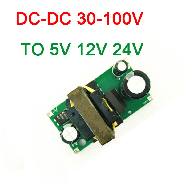 DC-DC 36V~72V 48V 60V to ±12V 24V Step Down Converter Buck Power Supply Module