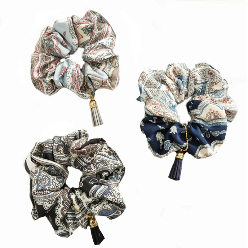 Boho Vintage Scrunchie For Women Hair Ties Woman Elastic Hair Bands Bohemian Headwear Girls Scrunchy For Hair Accessories 2019
Boho Vintage Scrunchie For Women Hair Ties Woman Elastic Hair Bands Bohemian Headwear Girls Scrunchy For Hair Accessories 2019