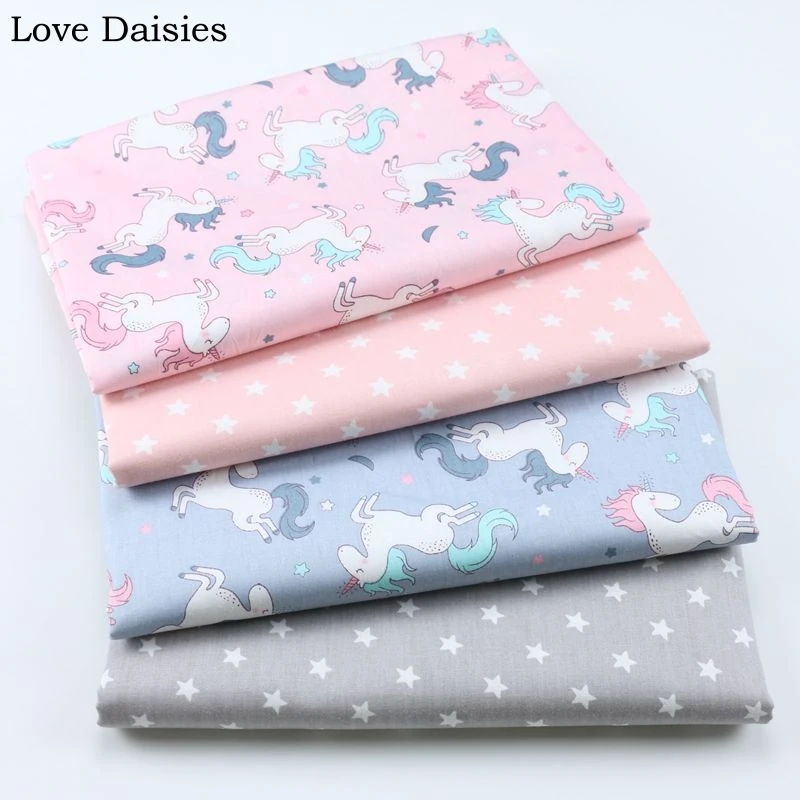 100% Cotton Twill Cloth GRAY PINK Cartoon MINI Unicorn Running Star Fabric for DIY Crib Bedding Cushion Cot Sheet Handwork Decor
100% Cotton Twill Cloth GRAY PINK Cartoon MINI Unicorn Running Star Fabric for DIY Crib Bedding Cushion Cot Sheet Handwork Decor