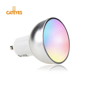 Cateyes RGBW LED Downlight Bulb GU10 5W WiFi Smart APP Remote Control Work with Alexa echo Google Home IFTTT Assistance AC85-265
Cateyes RGBW LED Downlight Bulb GU10 5W WiFi Smart APP Remote Control Work with Alexa echo Google Home IFTTT Assistance AC85-265