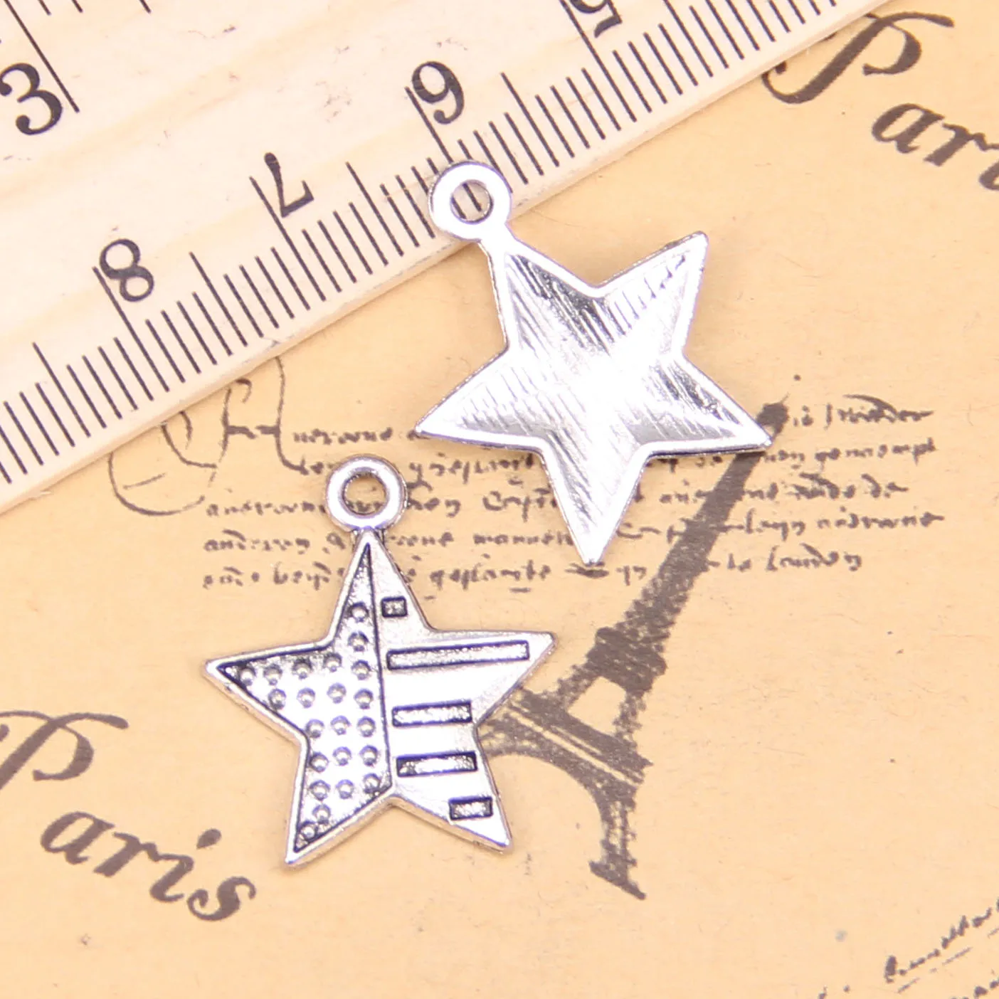 80pcs Charms For Jewelry Making usa flag star 23x20mm Antique Silver Plated Pendants DIY Tibetan Silver Bracelet Necklace
80pcs Charms For Jewelry Making usa flag star 23x20mm Antique Silver Plated Pendants DIY Tibetan Silver Bracelet Necklace
