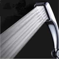 300 Hole Pressurized Water Saving Shower Head Bathroom Bath Sprayer Hand Showerhead Water Booster Sprinkler image