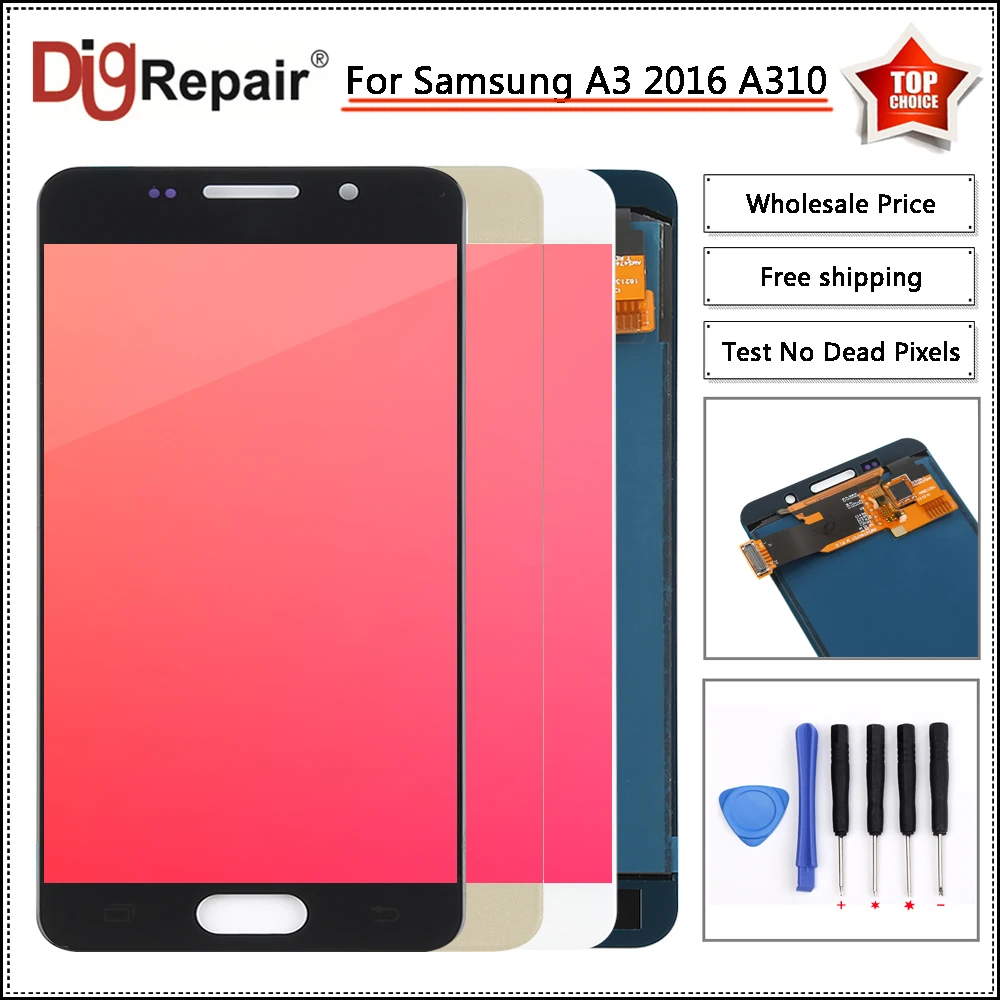 a3 a310f lcd For Samsung Galaxy A3 2016 LCD A310 A310F Display Touch Screen Digitizer a310 lcd For Samsung a3 2016 a310f display
a3 a310f lcd For Samsung Galaxy A3 2016 LCD A310 A310F Display Touch Screen Digitizer a310 lcd For Samsung a3 2016 a310f display