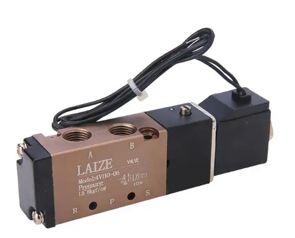 DC 24 В/12 В/AC220V 4V110-06 2 положения 5 способ Пневматический воздушный Соленоидный клапан
DC 24 В/12 В/AC220V 4V110-06 2 положения 5 способ Пневматический воздушный Соленоидный клапан