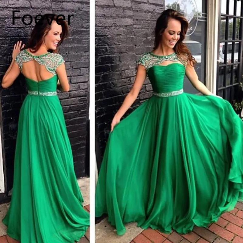 robe de soiree 2019 green Chiffon Short Sleeve Beaded A-Line Prom Dress Evening Party gown Evening Dress vestido de festa
robe de soiree 2019 green Chiffon Short Sleeve Beaded A-Line Prom Dress Evening Party gown Evening Dress vestido de festa