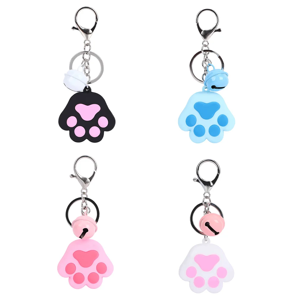 Cartoon Cute Keychain Cat Paw Feet Key Chain with Bell Key Ring Holder Handbag Decor Pendant Gift
Cartoon Cute Keychain Cat Paw Feet Key Chain with Bell Key Ring Holder Handbag Decor Pendant Gift