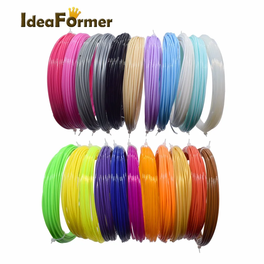 10 Meter PLA 1.75mm Filament Printing Materials Plastic For 3D Printer Extruder pen Accessories 22 color options
10 Meter PLA 1.75mm Filament Printing Materials Plastic For 3D Printer Extruder pen Accessories 22 color options