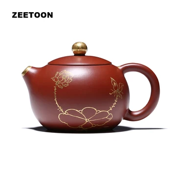 100ml Authentic Purple Clay Yixing Teapot Master Handmade China Health Kung Fu Tea Set Beauty Tea Pot Dahongpao Zisha Xi Shi Pot
100ml Authentic Purple Clay Yixing Teapot Master Handmade China Health Kung Fu Tea Set Beauty Tea Pot Dahongpao Zisha Xi Shi Pot
