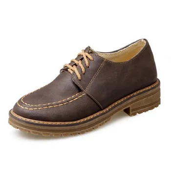 Nice New Pop Women Vogue Tide Block Heel Lace Up Loafer Shoes Color You Choose Fashion Vintage Round Toe Flat Ladies Oxfords
Nice New Pop Women Vogue Tide Block Heel Lace Up Loafer Shoes Color You Choose Fashion Vintage Round Toe Flat Ladies Oxfords