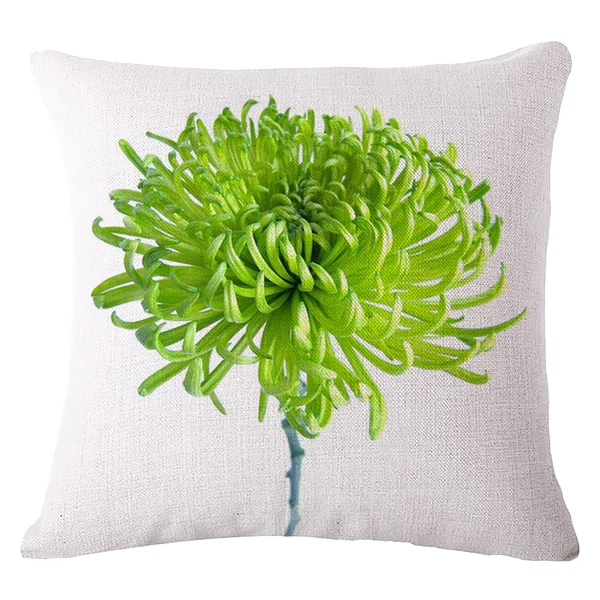 18 Inch Fresh Simple Style Various Flowers Pattern Pillow Case flax Cushion Cover Sofa Square Pillow Cover green Flowers #5
18 Inch Fresh Simple Style Various Flowers Pattern Pillow Case flax Cushion Cover Sofa Square Pillow Cover green Flowers #5