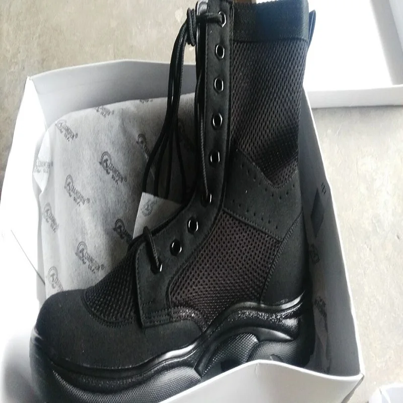 Summer breathable men's leather desert boots men special forces 07 men combat tactical flying boots army shoes 
Summer breathable men's leather desert boots men special forces 07 men combat tactical flying boots army shoes