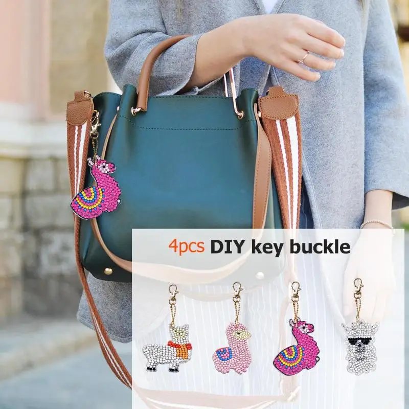 DIY Full Drill Special Shaped Diamond Painting Keychain Cross Stitch Embroidery Keyring Women Bag Key Chain Gifts Cross Stitch
DIY Full Drill Special Shaped Diamond Painting Keychain Cross Stitch Embroidery Keyring Women Bag Key Chain Gifts Cross Stitch