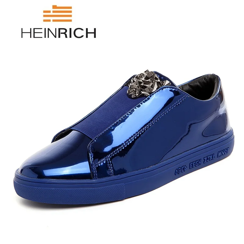 HEINRICH Fashion Shoes 2018 Men Sequined Man Casual Leather Shoes Lace-Up Flat Shoes Men Comfortable Sneakers Zapatos Hombre
HEINRICH Fashion Shoes 2018 Men Sequined Man Casual Leather Shoes Lace-Up Flat Shoes Men Comfortable Sneakers Zapatos Hombre