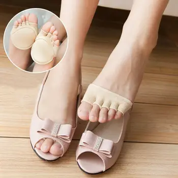 Women Girls Half Five Finger Sock Cotton Summer Invisible Non-slip Sandals Toe Forefoot High Heels Sweat-absorbent Socks
Women Girls Half Five Finger Sock Cotton Summer Invisible Non-slip Sandals Toe Forefoot High Heels Sweat-absorbent Socks
