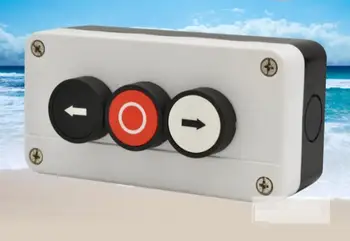 Three self reset button box flat button three waterproof switch box control button box cassette arrow button
Three self reset button box flat button three waterproof switch box control button box cassette arrow button