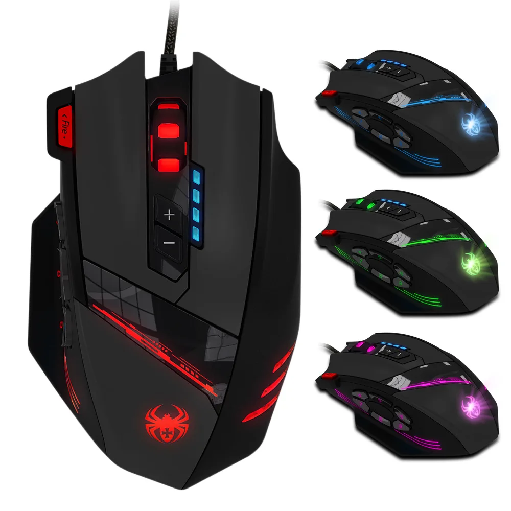 4000dpi gaming mouse 12-key programming mouse Jedi survival gun no rear seat macro wired gaming mouse With weighted weight
4000dpi gaming mouse 12-key programming mouse Jedi survival gun no rear seat macro wired gaming mouse With weighted weight