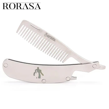 New Men's dedicated Stainless steel folding comb set Mini pocket comb beard care tool Convenient and use
New Men's dedicated Stainless steel folding comb set Mini pocket comb beard care tool Convenient and use