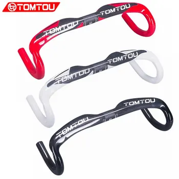 TOMTOU Full 3k Carbon Bike Road Handlebar 400/420/440mm Cycling Bent Bar Bicycle Parts Ultralight 240g Red White Black
TOMTOU Full 3k Carbon Bike Road Handlebar 400/420/440mm Cycling Bent Bar Bicycle Parts Ultralight 240g Red White Black