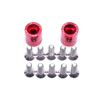 10 Unit/Set Universal Car Vehicle Styling Change Aluminum Fender Bumper Stickers Screws Washer Plate Auto Accessories 6mm
10 Unit/Set Universal Car Vehicle Styling Change Aluminum Fender Bumper Stickers Screws Washer Plate Auto Accessories 6mm