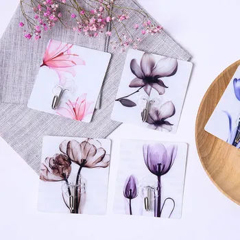 Kitchen Hanger Flower Pattern PVC Portable Bathroom Accessories Clothes Towel Rack Adhesive Hook Wall Sticky Holder 1 PC
Kitchen Hanger Flower Pattern PVC Portable Bathroom Accessories Clothes Towel Rack Adhesive Hook Wall Sticky Holder 1 PC