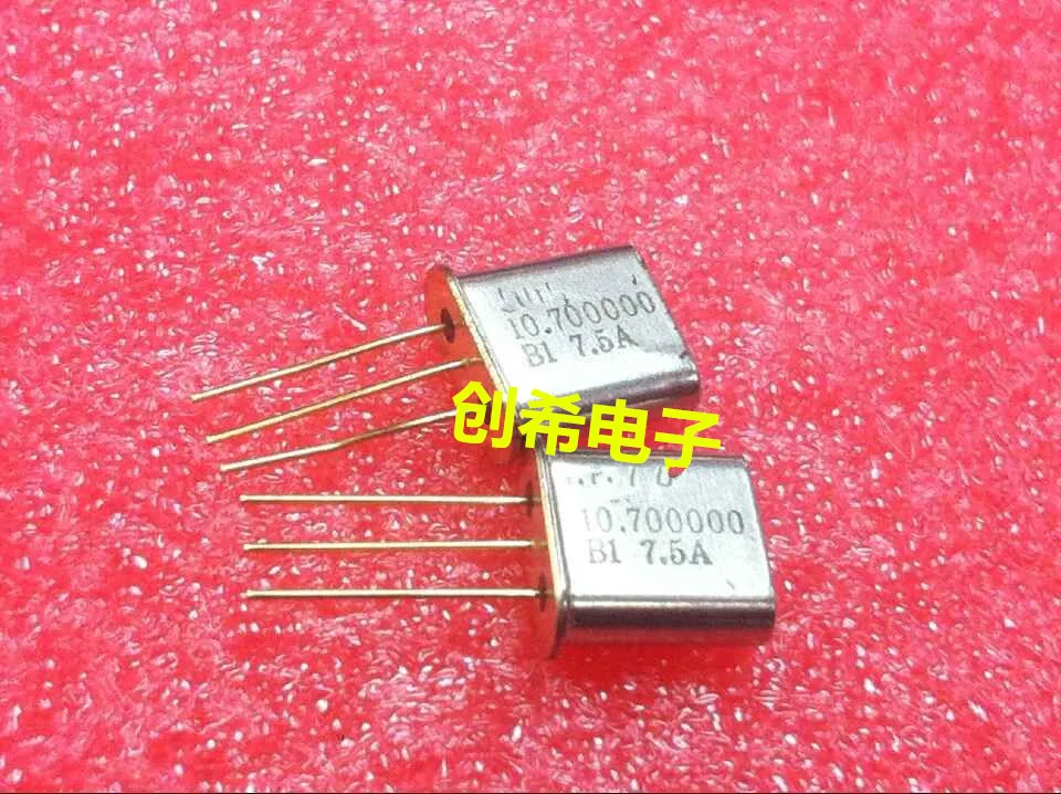 10PCS 20PCS 100PCS 10.7MHZ crystal filter 7.5A HC-49T 3dB + -3.75KHZ crystal 10.7M three feet
10PCS 20PCS 100PCS 10.7MHZ crystal filter 7.5A HC-49T 3dB + -3.75KHZ crystal 10.7M three feet