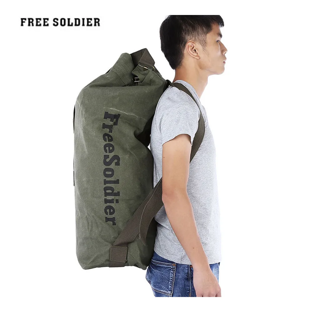 FREE SOLDIER 42L Outdoor Tactical Backpack Double-shoulder Canvas Riding Hiking Climbing Backpacks Large Capacity Travel Bag
FREE SOLDIER 42L Outdoor Tactical Backpack Double-shoulder Canvas Riding Hiking Climbing Backpacks Large Capacity Travel Bag