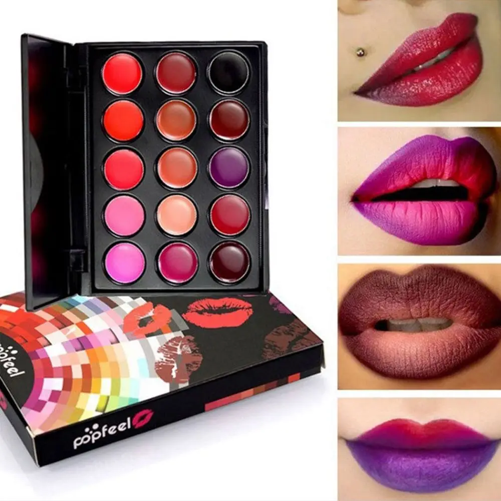 15 Colors/Box Lipstick Matte Palette Lip Makeup Long lasting Cosmetic Set Lip Makeup Matte Lipstick Fashion Make Up Tools
15 Colors/Box Lipstick Matte Palette Lip Makeup Long lasting Cosmetic Set Lip Makeup Matte Lipstick Fashion Make Up Tools