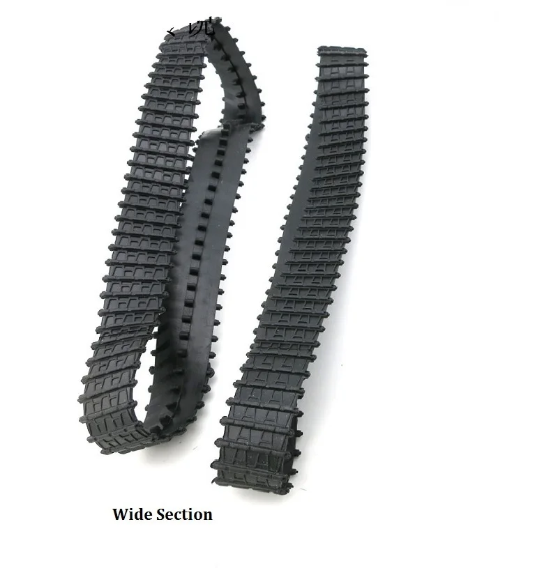 1Pair 42cm/37cm Length Rubber Tracks Closed Rubber Robot Crawler Caterpillar for Model Tank Chassis DIY Parts
1Pair 42cm/37cm Length Rubber Tracks Closed Rubber Robot Crawler Caterpillar for Model Tank Chassis DIY Parts