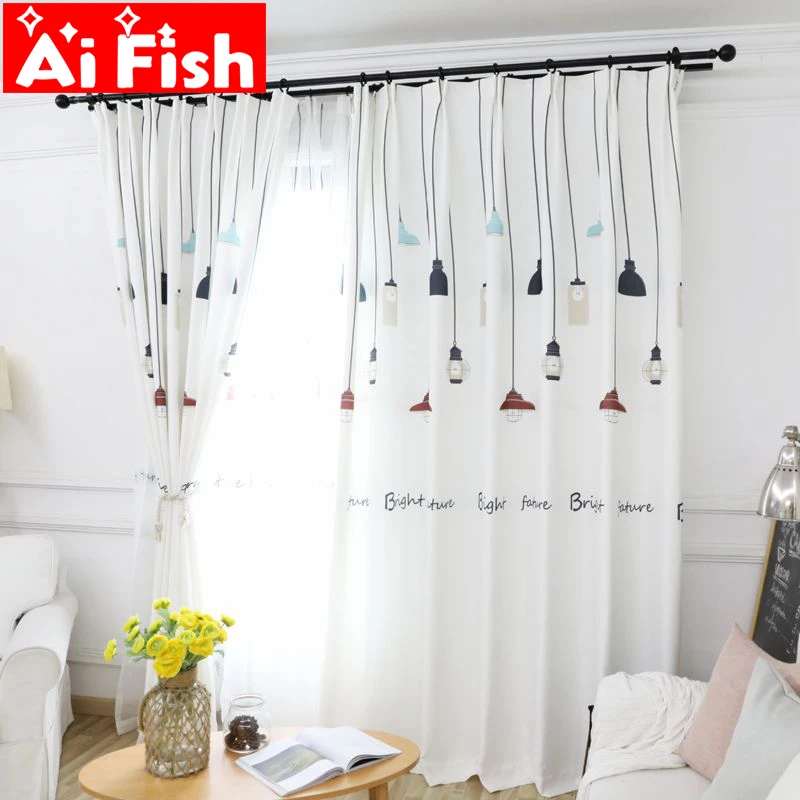 Colorful Lamp Nordic New Design Shade Curtains For Living Room Cartoon Blackout Window Curtains Fabric For Children DF069-40
Colorful Lamp Nordic New Design Shade Curtains For Living Room Cartoon Blackout Window Curtains Fabric For Children DF069-40