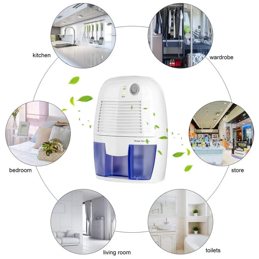 2019 NEW Portable Electric Dehumidifier Dry Air Moisture Remover 500ML For Home Office with Power Adapter #WQY516
2019 NEW Portable Electric Dehumidifier Dry Air Moisture Remover 500ML For Home Office with Power Adapter #WQY516