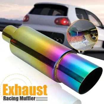 Car Racing Exhaust Muffler Pipe 56mm-87mm Exhaust Tip Colorful Tail Pipe Tube Stainless Steel
Car Racing Exhaust Muffler Pipe 56mm-87mm Exhaust Tip Colorful Tail Pipe Tube Stainless Steel