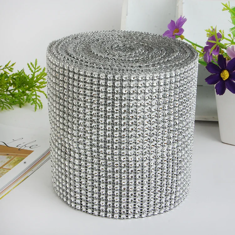 Tulle Rolls Mesh Trim Bling Diamond Wrap Cake Roll tulle 1 yard/91.5cm Crystal Ribbons Party Wedding Decoration party supplies
Tulle Rolls Mesh Trim Bling Diamond Wrap Cake Roll tulle 1 yard/91.5cm Crystal Ribbons Party Wedding Decoration party supplies