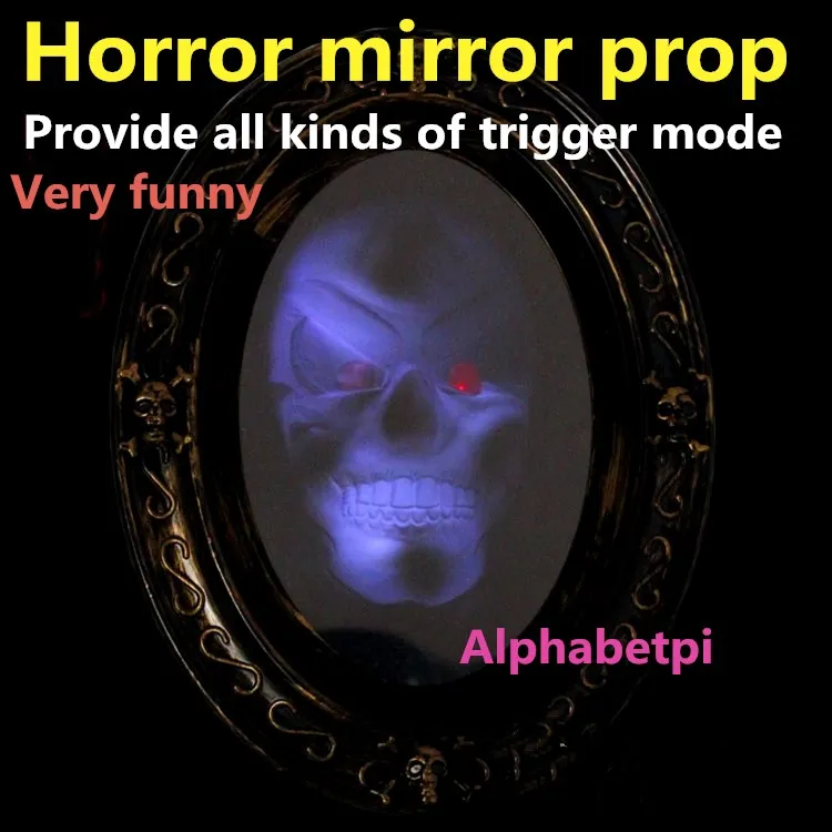 Takagism adventure game real life room escape room prop Horror theme Inductive horror mirror Mirror ghost mirror sound
Takagism adventure game real life room escape room prop Horror theme Inductive horror mirror Mirror ghost mirror sound