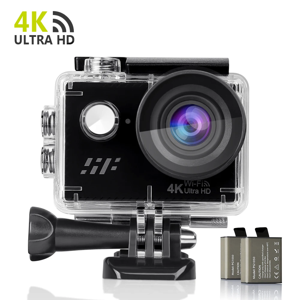 Siroflo WIFI 4K Ultra HD 98 Feet Waterproof Wireless Wrist Remote Control 2-Inch Large LCD 1050mAh Batteries Sport Action Camera
Siroflo WIFI 4K Ultra HD 98 Feet Waterproof Wireless Wrist Remote Control 2-Inch Large LCD 1050mAh Batteries Sport Action Camera